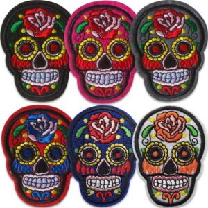Crânes mexicains – Lot d'écussons